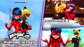 MIRACULOUS  🐞 WELCOME TO PARIS 🐾 Full Episode  With airfrancefr ✈️ [upl. by Idac35]