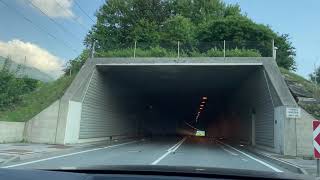 Drive through the scenic route from Zillertal Austria to Mayrhofen Austria [upl. by Xuaegram218]