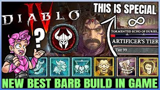 Diablo 4  New Best 1 Shot EVERYTHING Barbarian Build  Perfect Dust Devil  OP  Gear Skills Guide [upl. by Catlee]