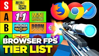 The Browser FPS Games Tier List io Games  No Download [upl. by Rebmyk]