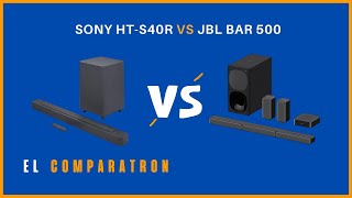 🔥BARRAS DE SONIDO Sony HTS40R vs JBL Bar 500 ¿CUÁL COMPRAR🔥 [upl. by Hare]