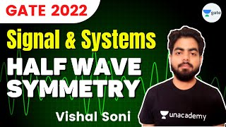 Half wave symmetry  Signal amp Systems  GATE 2022  VishalSoni [upl. by Norton]