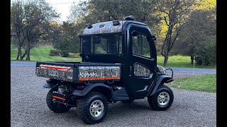 My 2023 Kubota RTV X1100C I Added another accessory and one thing I DONT LIKE [upl. by Lipcombe]