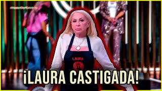 ¡Ultima Hora TV azteca ENFADADA CASTIGO a Laura Bozzo en Masterchef Celebrity Porgrama 10 [upl. by Rramel56]