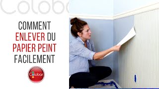 Comment enlever du papier peint facilement [upl. by Laurin]