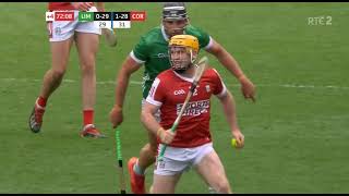 LAST 5 MINUTES OF CORK V LIMERICK  2024 ALL IRELAND HURLING SEMIFINAL [upl. by Shanie]