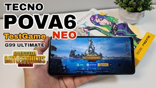 TECNO POVA6 เล่นเกม PubgMobile [upl. by Aklam]