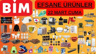 22 MART 2024 BİM EFSANE ÜRÜNLER  RESMİ KATALOG✅  BİM İNDİRİMLERİ   Bim Aktüel [upl. by Beera]