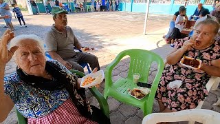 con mucha comida así festejan a San judas tadeo acá en Chacamero grande guerrero [upl. by Lefton]