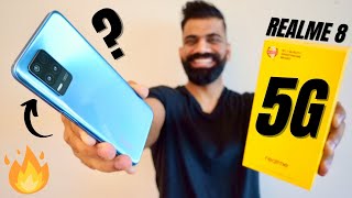 Realme 8 5G Unboxing amp First Look  Cheapest 5G Phone  7nm  5000mAh  90Hz🔥🔥🔥 [upl. by Elenore782]