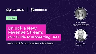 Your Guide to Data Monetization Unlock a New Revenue Stream with reallife use case from Stackless [upl. by Anatola]