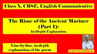 InDepth LinebyLine Explanation The Rime of the Ancient Mariner Part 1 [upl. by Aonehc]