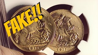 FAKE Gold Sovereigns [upl. by Alysia]