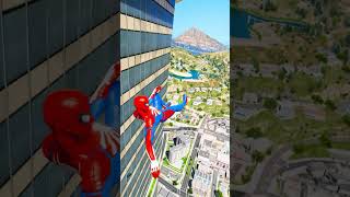 GTA 5 Epic Ragdoll GREEN SPIDERMAN VS RED MINIONVS GREEN HULK Euphoria Physics amp Funny Fails [upl. by Nyrad619]