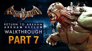 Batman Return to Arkham Asylum Walkthrough  Part 7  The Botanical Gardens [upl. by Dlopoel]