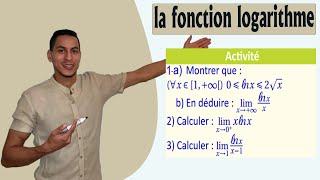 fonction logarithme 2 bac exercices corrigés  limite de fonction logarithme 2 bac  démonstration [upl. by Aihseyt]