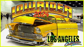 Los Angeles LOWRIDER CAR SHOW 2024 [upl. by Ynatterb461]