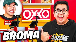 BROMA A MI HERMANO ¡CONVERTIMOS SU CASA EN UN OXXO [upl. by Rednaxela722]