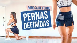 Treino para Engrossar a Coxa e Levantar o Bumbum em casa  BONECA DE FERRO  9 [upl. by Fagin48]