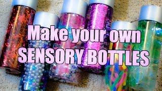 Sensory Bottles  Make Your Own [upl. by Rekrap]