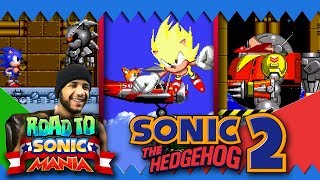 Road to Sonic Mania Sonic 2 Part 7 FINALE DEATH EGG ROBOT amp SILVER SONIC [upl. by Lalo]