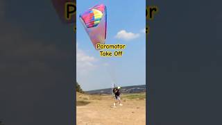 Paramotor Take off paramotor travel [upl. by Remas]