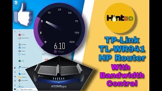 Tplink router with bandwidth control  Tplink TLWR941HP [upl. by Janicki]