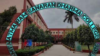 ATMA RAM SANATAN DHARMA COLLEGE  TOUR VIDEO  DELHI UNIVERSITY [upl. by Imis]