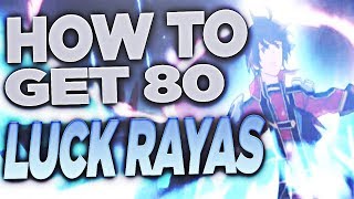 Grand Summoners  How to Get Rayas to 80 Luck and How To Beat The Final Boss In The Game [upl. by Cirri]