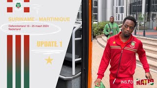 Update Natio Trainingskamp en oefenduel tegen Martinique [upl. by Meehan]