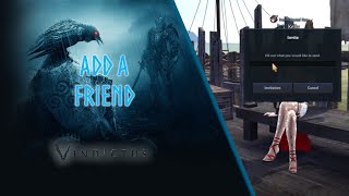 Vindictus How to Add Friends [upl. by Aicilev]