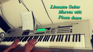 Llename Señor Marcos Witt Piano Demo [upl. by Nash]