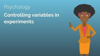 Variables and Control  Psychology Alevel Revision Video  Study Rocket [upl. by Irrahs345]