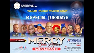 5 SPECIAL TUESDAYS 4TH TUESDAY CCDM GLOBAL WAKATI ITUSILE VEN TUNDE BAMIGBOYE 22 10 24 [upl. by Theron]