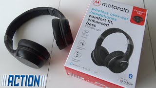 Motorola Escape 220 Bluetooth Wireless Headphone van de Action [upl. by Sloatman595]