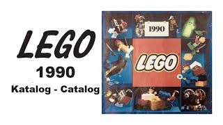 LEGO Katalog 1990 Catalog 169 4K [upl. by Alyacim925]