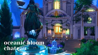 Oceanic Bloom Chateaú 🫧🐚  Fontaine House Realm Serenitea Pot Replication ID Genshin Impact原神 [upl. by Earl]