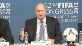 Brasile 2014 VIDEO Blatter ora va meglio [upl. by Selinda]