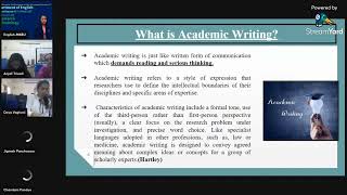 Difference between Academic and Non Academic Writing  Research Methodology Presentation [upl. by Fitts]