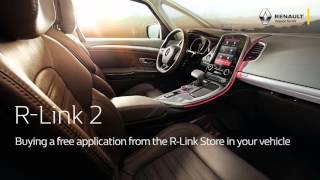 Buying a free application from the RLink Store in your vehicle [upl. by Adnohsel]