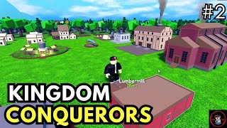 Building level 3 Village in Roblox Kingdom Conquerors [upl. by Uni750]