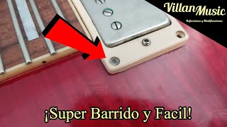 ¿Cómo sacar un Tornillo BARRIDO de una Guitarra Eléctrica  Tutorial [upl. by Yrellav]