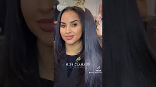 LISSAGE✨🥰 hair hairstyle viralvideo [upl. by Nanny]