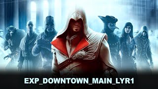 Assassins Creed Brotherhood Unused Tracks City of Rome Demo Version [upl. by Esaele]