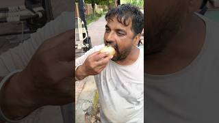 Bahubali Panipuri Eating Challenge 🤣 shorts shortsfeed [upl. by Aleyak]