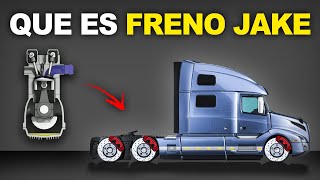 ¿Como FRENAN los Gigantes CAMIONES Sin Destruir sus Frenos Freno Motor quotJake Brakequot [upl. by Auop]