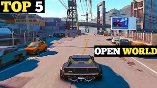 TOP 5 OPEN WORLD HIGH GRAPHICS GAMES FOR ANDROID  BEST HIGH GRAPHICS OPEN WORLD GAMES FOR ANDROID [upl. by Amlev804]