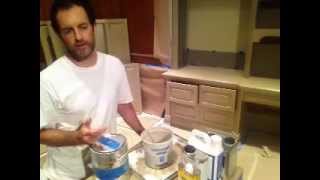 Faux Cerused Oak  Step 1 Mixing your Glaze [upl. by Asuncion]