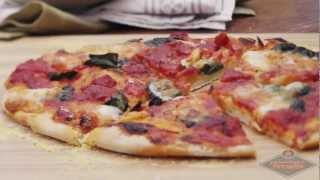 Authentic Wood Fired Perfect Easy Pizza Recipe using the Fornetto Wood Fired Oven amp Smoker [upl. by Eimma]