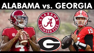 Georgia at Alabama early preview [upl. by Emili]